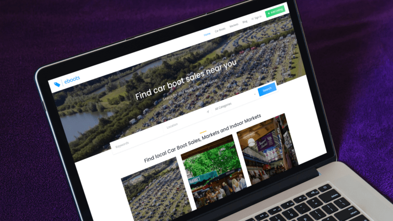 eBoots - Car Boot Sale Directory