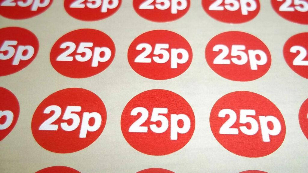 Price labels