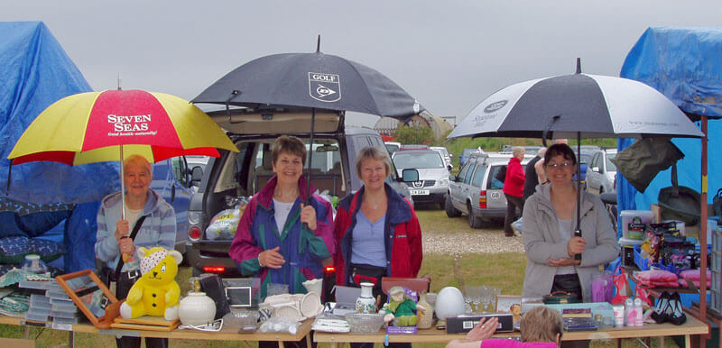 When do car boot sales finish?